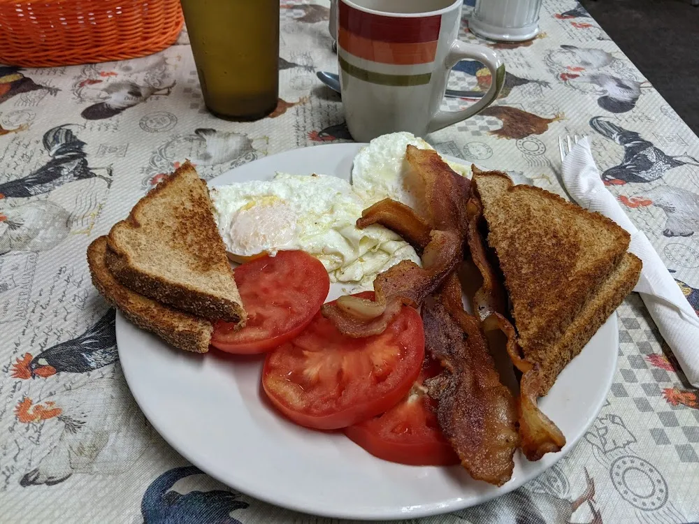 Bacon Eggs Toast